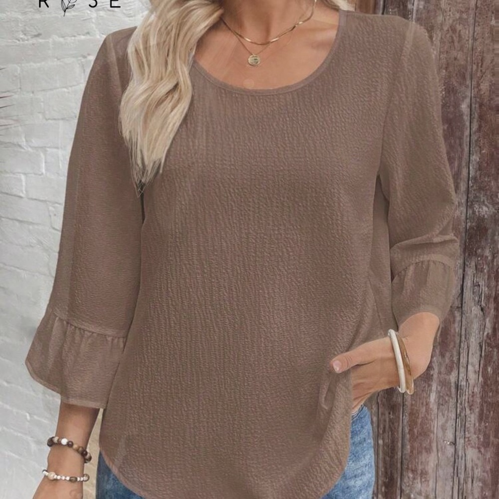 Women's Brown Blouse